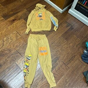 Naruto shippuden graphic track suit